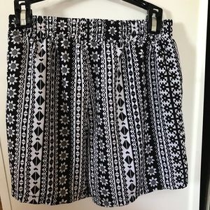 girls shorts (printed)